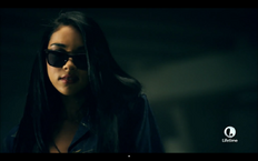 Screenshot of Alexandra Shipp as Aaliyah Haughton in a lifetime biopic "Aaliyah: The Princess of R&B" coming out this fall.