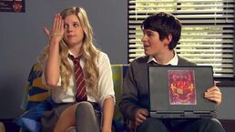 Found this picture on the "House of Anubis" Facebook page. The caption for the picture: "Friday Flashback: Sibuna sure has been through a lot together. Do you remember when Amber first came up with the idea for Sibuna?".