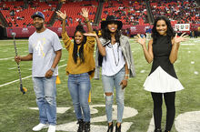 Alexandra Shipp attending the Atlanta Football Classic VIP Reception on the 3rd of October