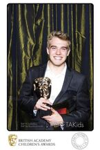 Tweeted "@BAFTA": "Performer winner Bobby Lockwood @bllockwood backstage in our @BoothnationUK BAFTA TwitterBox. #BAFTAKids #Wolfblood".