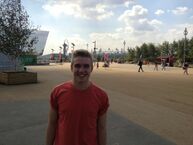 Tweeted by Bobby: “OLYMPICS! The village is incredible, can’t wait for the hockey later! X”.