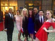 Tweeted by Louisa: “RTS awards with my gorgeous cast! Here’s hoping we win! #wolfblood #wolfbloodcbbc #rtsawards #cbbc #wolfies #wolfpack”.