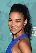 Alexandra Shipp attends the 2014 Variety Power Of Women Event presented by Lifetime. Picture credit goes to Getty Images.