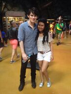 Tweeted by "@Rhiandoll" on June 14th: "Thanks for the great show @BradKavanagh !".