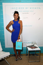 Alexandra Shipp attends the 2014 Variety Power Of Women Event presented by Lifetime. Picture credit goes to Getty Images.