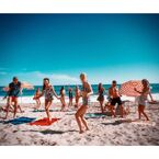 From Tyler Shields's Instagram/Websta and posted a day ago: "Beach party 55. It's a harsh winter in LA what's it like where you are?".