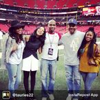 From "@drumlinelive_entertainment" Instagram/Websta and posted a day ago: "Repost from @tauries22 Shout out to the cast of Drumline: A New Beat for coming through and supporting the Atlanta Football Classic! #drumlineanewbeat #drumline2 #vh1 #Atlantafootballclassic #passthebaton".
