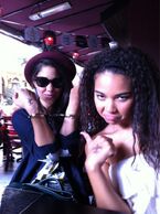 Tweeted by Tasie: "Oh no @AlexShipppp got me in handcuffs !".