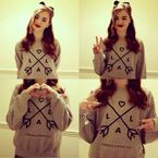 Tweeted by Louisa 7 hours ago: "Thank you for my jumper @LondonLovesLA! I practically live in it!".