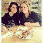 From Nikita Ramsey's Instagram/Websta and posted an hour ago: "lush catch up with the best cakes and coffee. @sophiebradford87".