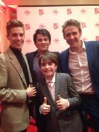 Tweeted by "@screamtalent98" 13 hours ago: "A fantastic night for our artists celebrating @BillyElliotUK's 10th Birthday! Look at them all grown up! #Billy10".