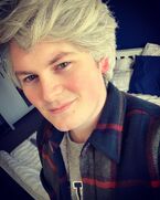 From Brad Kavanagh's Instagram and posted on March 13th: "No haircut for three months got me going for the ‘sonic’ do. . . . . . . #greyhair #prematuregrey #menshair #ageing #haircutsplease".