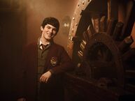 Found this picture on the "House of Anubis" Facebook page. The caption for the picture: " It's a super special day today! It's Brad Kavanagh's birthday! Happy Birthday, Brad!".