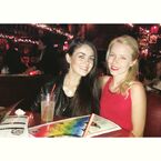 From Nikita Ramsey's Instagram/Websta and posted 9 hours ago: "delish dinner with @celinemcc1 and @jade_ramsey 🍕🍴🍸".