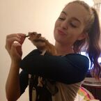 Tweeted by Louisa: "Lets not forget about my other lady hamster Pippy :)".