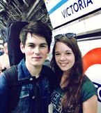 Tweeted by "@smileybass_" on July 5th: "Great to meet @BradKavanagh today, sorry if I sounded like a crazy person 😝 thanks for the photo 😊".