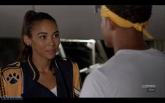 Alexandra Shipp as Danielle (Dani) Raymond in "Drumline: A New Beat".