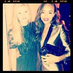 Tweeted by Ana: "With the lovely @smashleybell at the @nylonmag party wearing @_jonesandjones @ Mr. C Beverly Hills".