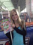 Tweeted by "@twistmag": "Check out Nick star @anamulvoyten with her copy of TWIST!!!".