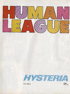 Hysteria ad colour Smash Hits, May 10, 1984 - p.64