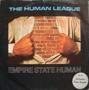 Empire State Human 1980 reissue front with sticker includes free single