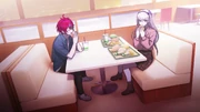 Takumi apologized to Karua for forgetting about their plans.