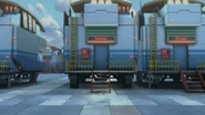 The exterior of Takumi's dorm