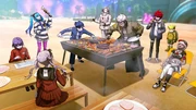 The SDU holds a BBQ party.