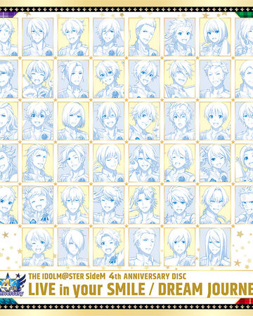 The Idolm Ster Sidem 4th Anniversary Disc Live In Your Smile Dream Journey The Idolm Ster Sidem Wiki Fandom