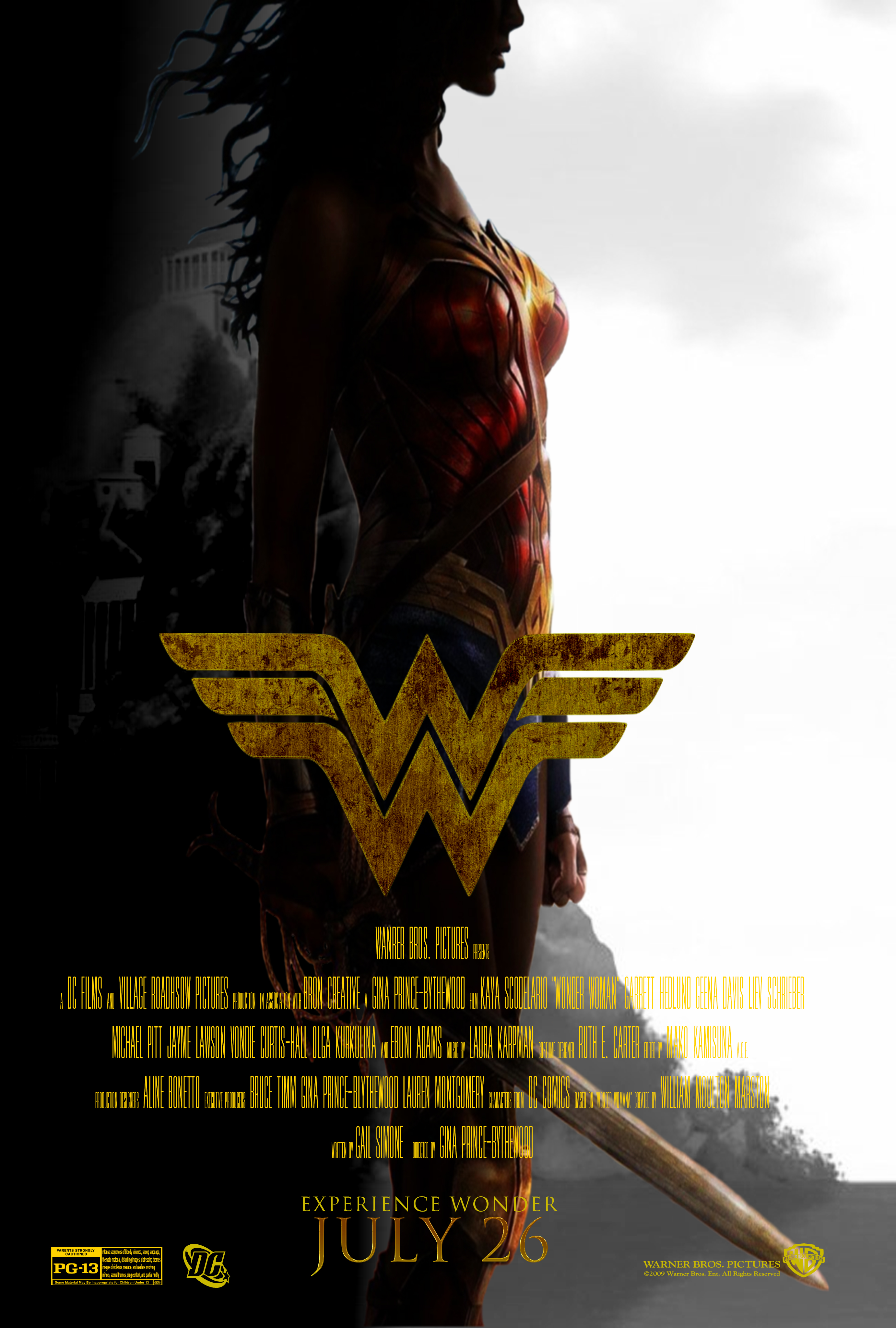 Wonder Woman (2017) Movie Poster