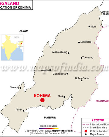 Kohima In India Map Kohima | The India Wiki | Fandom