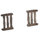 Wooden Railing Open