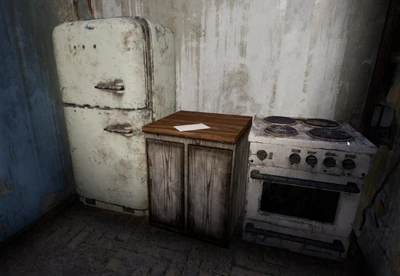 Technology Blueprint lying on a kitchen counter