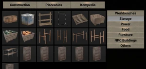 Recipe Book - Placeables - Storage
