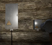 Pulled Wire dangles from Control Panel