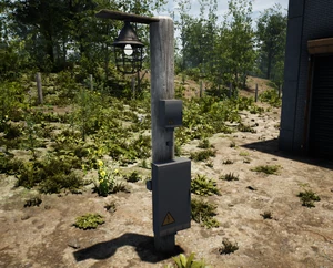 Wire Pole In-game
