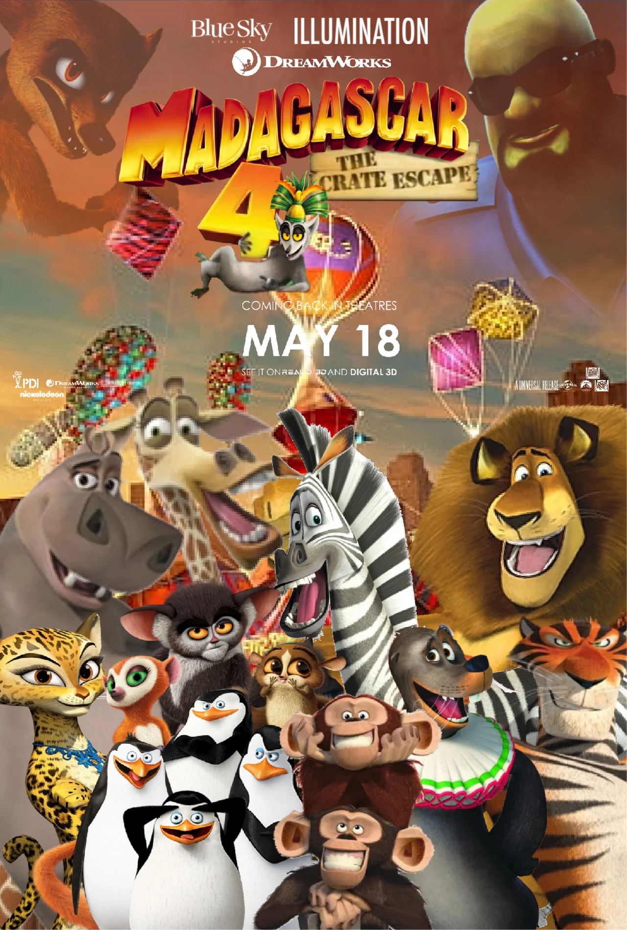 Madagascar: The Crate Escape | The JH Movie Collection's Official