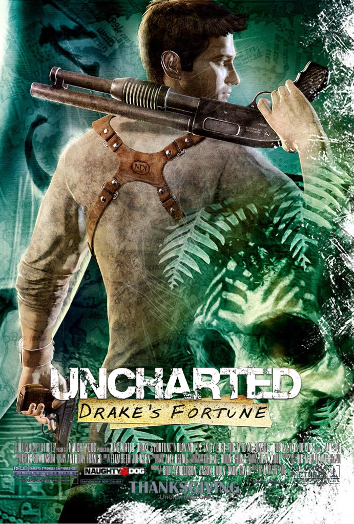 UNCHARTED DRAKE'S FORTUNE Spaanse Gouden Munt Game Film 