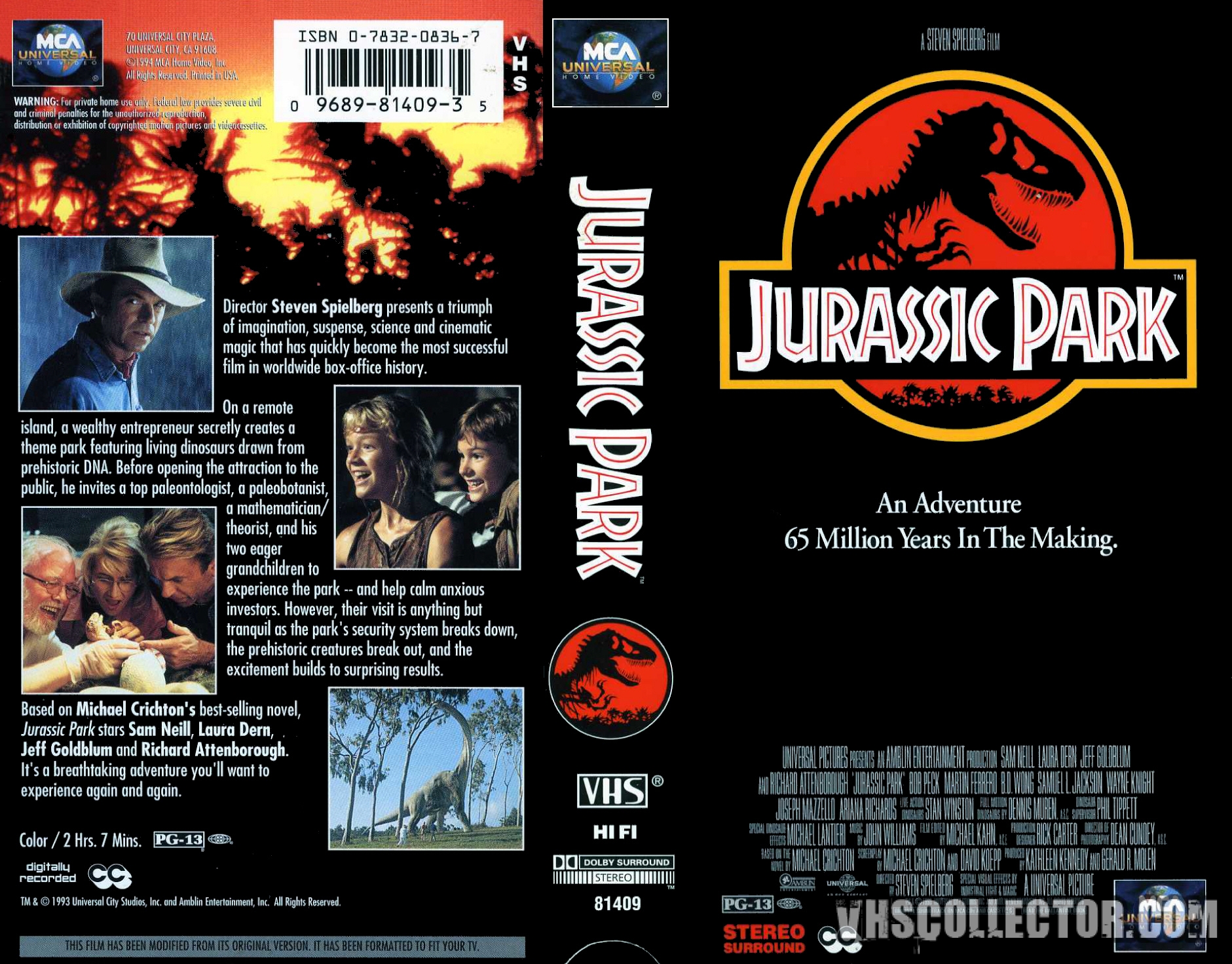 Jurassic Park Film Home Media The Jh Movie Collection S Official Wiki Fandom