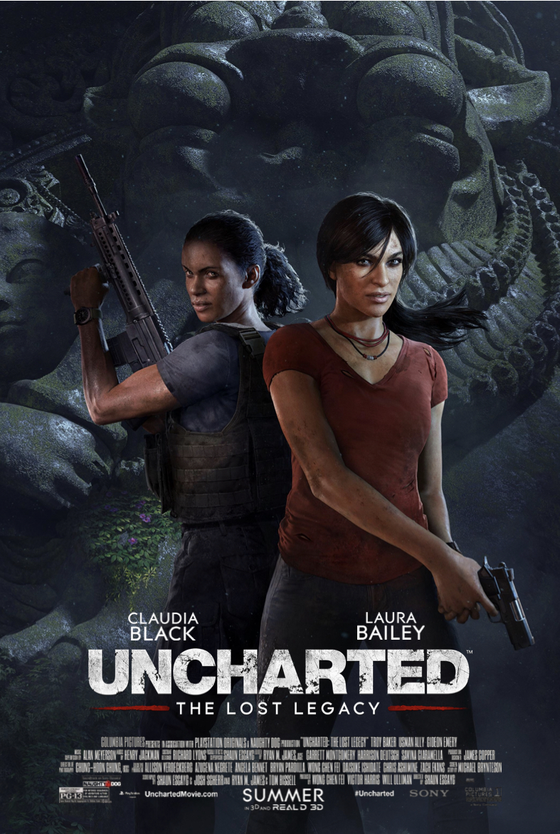 Uncharted: The Lost Legacy | The JH Movie Collection's Official Wiki |  Fandom, image size:787x1172