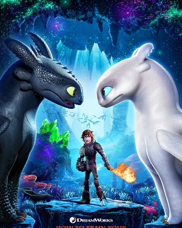 Hidden World Toothless And Light Fury Flying Together How To Train Your Dragon The Hidden World The Jh Movie Collection S Official Wiki Fandom to train your dragon the hidden world