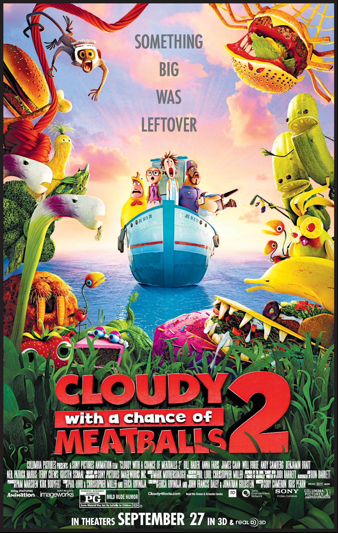 cloudy with achance of meatballs 2 3ds