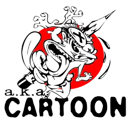 A.k.a. Cartoon logo