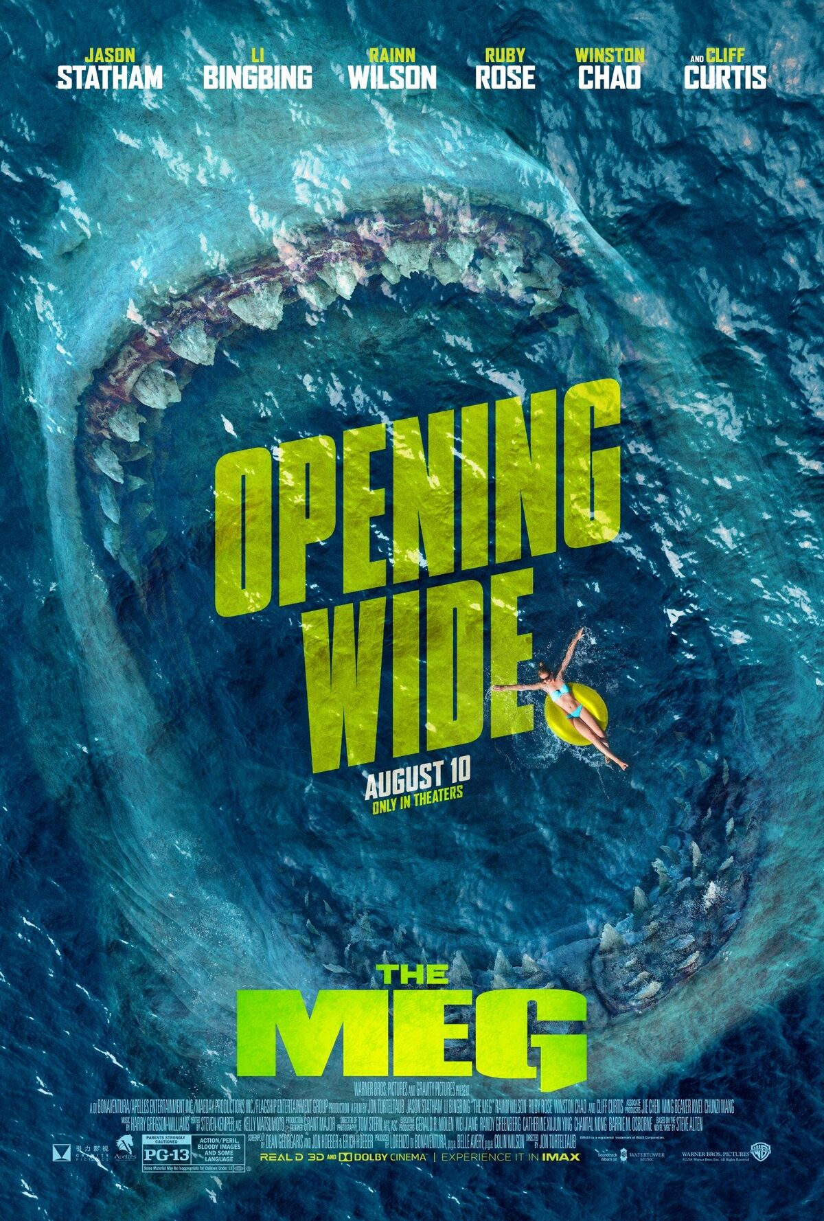 The Meg is a tale that has teeth for 99 per cent of cinemagoers