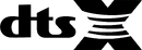 DTS X logo monochrome