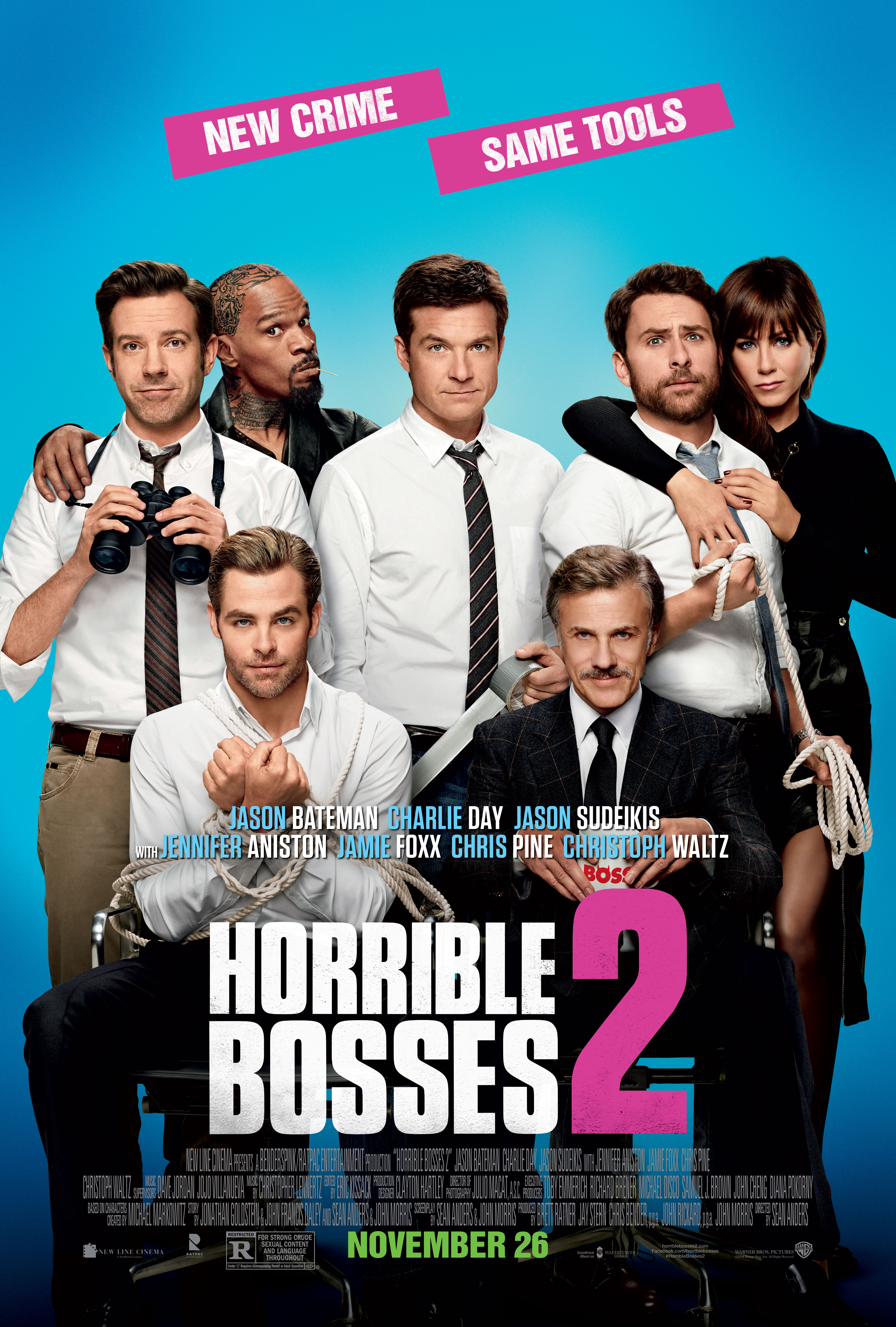 Horrible Bosses 2' trailer is full of antics and, of course, 'Turn