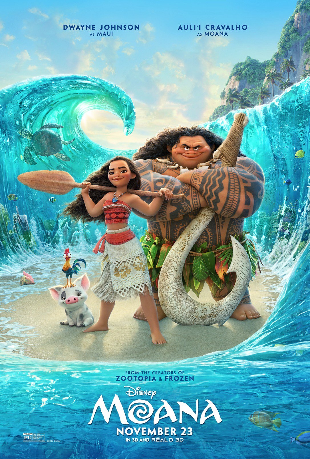 Moana (2016 film), The JH Movie Collection's Official Wiki