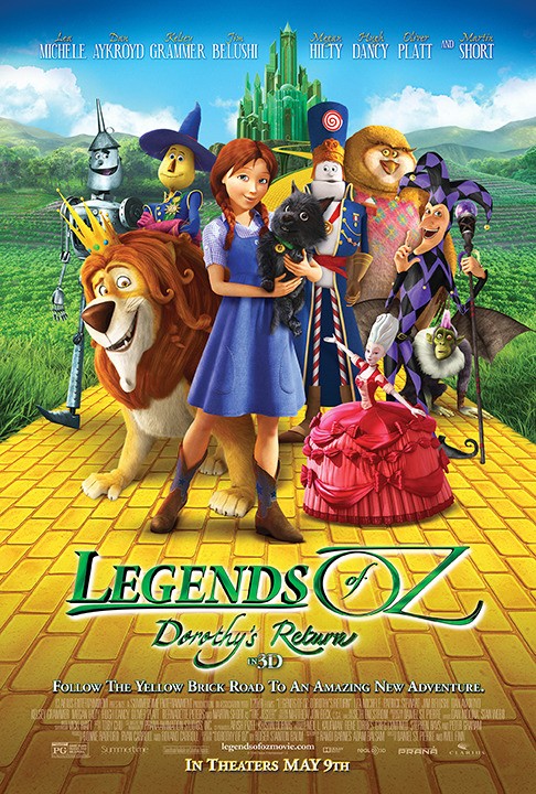 Legends of Oz Dorothy's Return Blu Ray DVD 2 Disc Set Movie Animated Wizard  for sale online