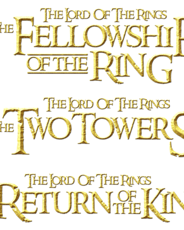 The Lord Of The Rings Film Series The Jh Movie Collection S Official Wiki Fandom