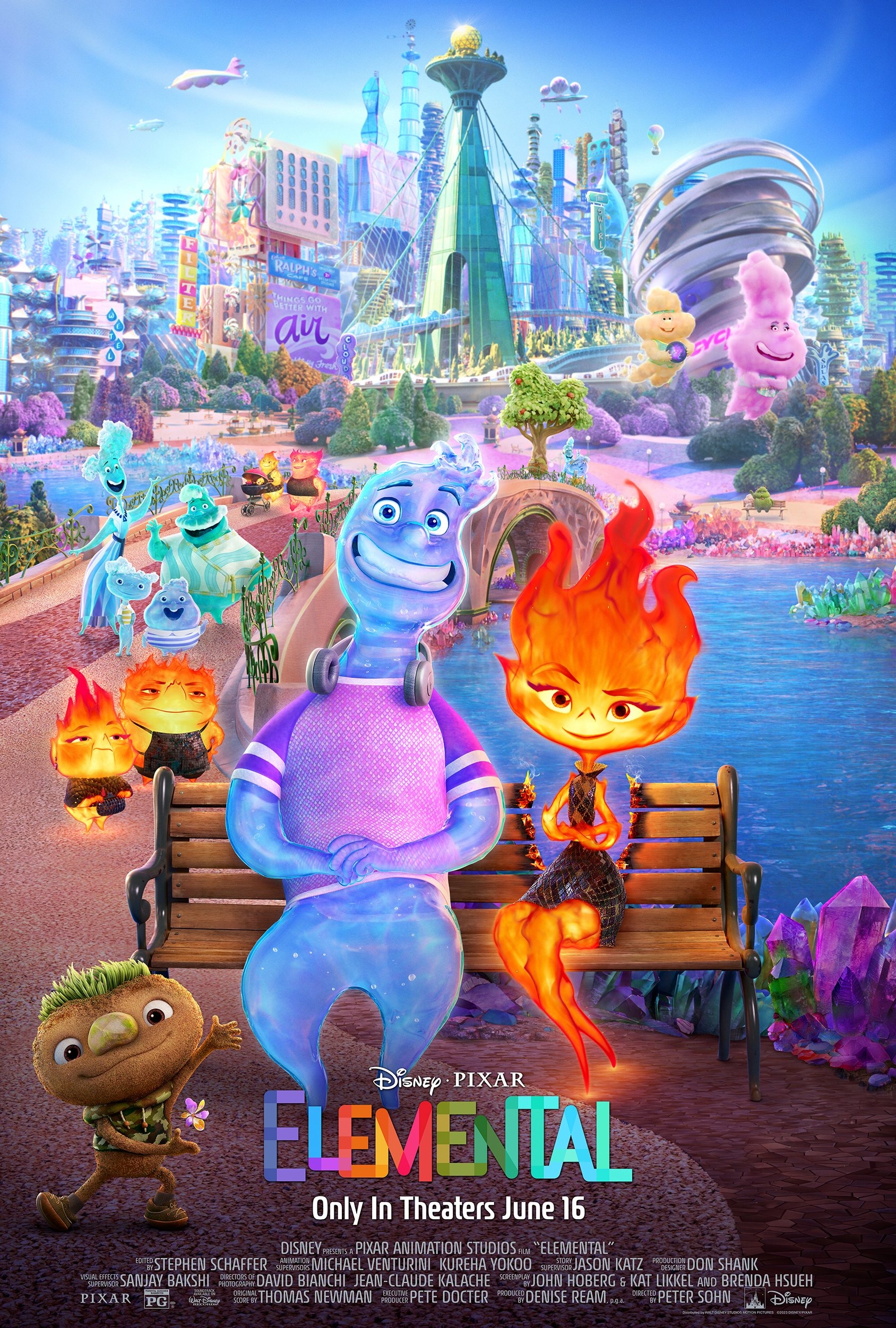 Elemental  Pixar anuncia novo filme com estreia para 2023 - Cinema com  Rapadura